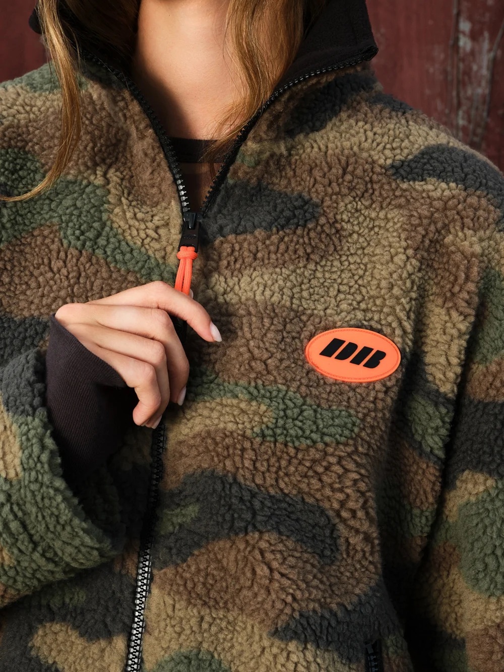NWT Dairy Boy DB Sport Funky Fleece decoy camo in earth, size M/L - Picture 5 of 9